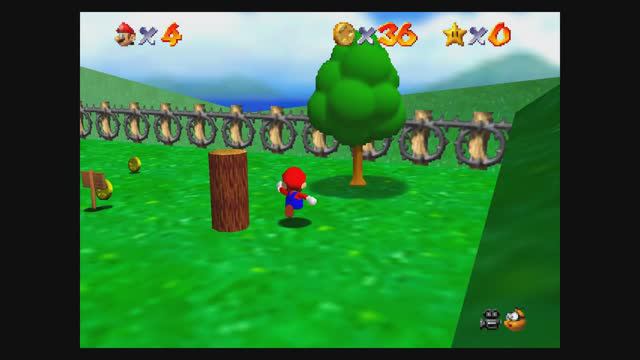 SM64 but it gets 5% faster every coin - 100 coins in bob omb battlefield