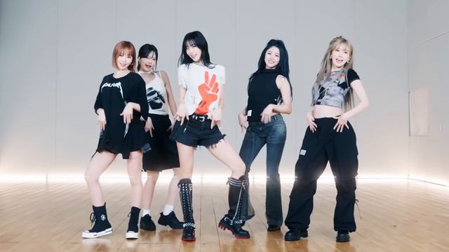 LE SSERAFIM "CRAZY" dance practice mirrored/танцевальная практика