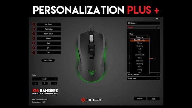 Fantech Rangers X14S, Mouse Gaming Low Budget yang Kaya Fitur