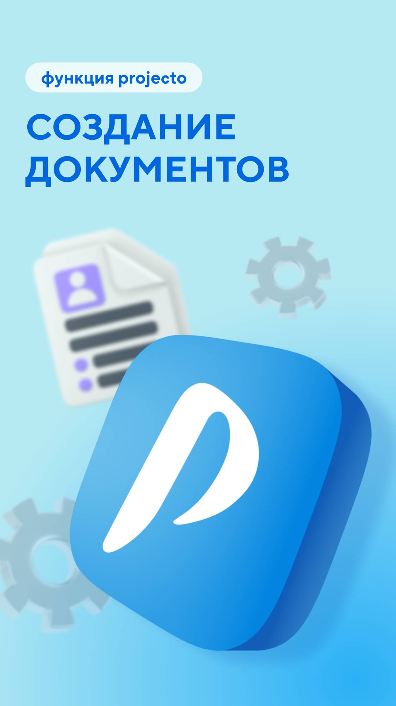 Как работать с документами в Projecto?