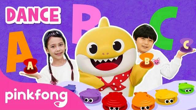 [4K] Shark ABC | Dance Along | Kids Rhymes | Let's Dance Together! | Pinkfong Songs