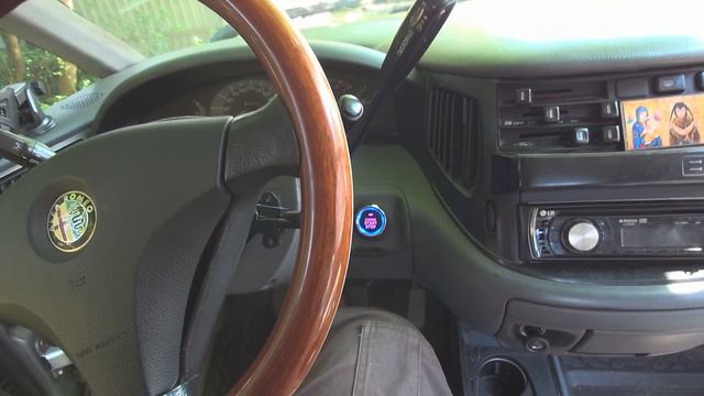 Toyota Previa Start-Stop Engine button