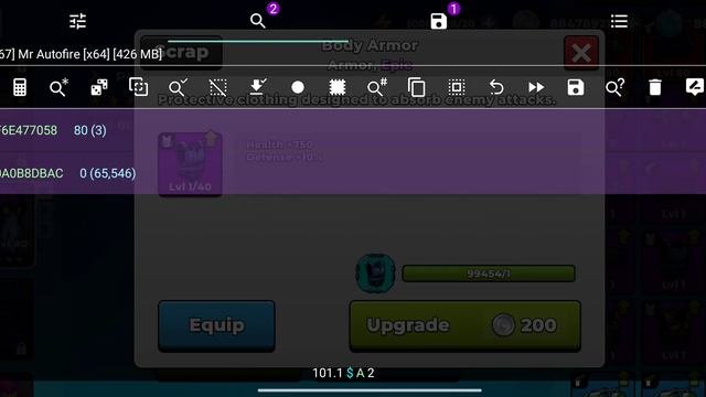 Mr Autofire hack using game guardian hack mrautofire gameguardian