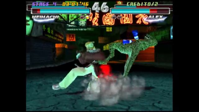 Tekken Tag 1 ( Arcade ) - Jack-2 / Heihachi Playthrough ( Nov 3, 2016 )