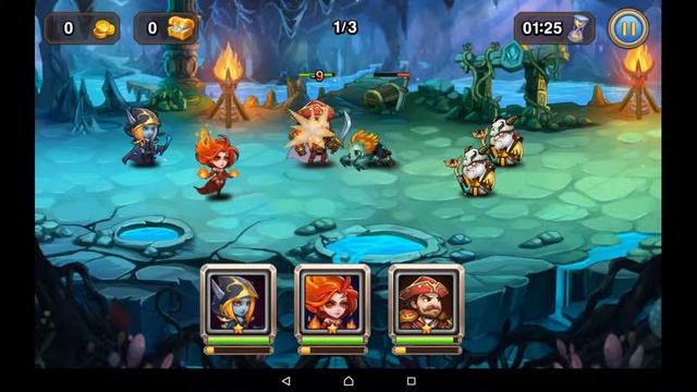 Heroes Clash - HD Android Gameplay – RPG Games - Full HD Video (1080p)