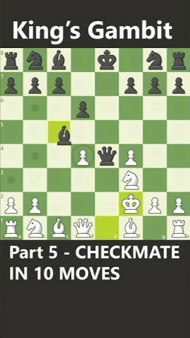 CHECKMATE in 10 (King's Gambit Part 5)