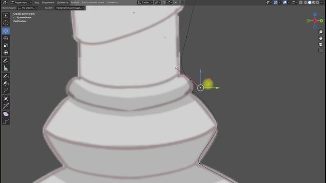 Творческое моделирование в Blender. Тема 17 Кривая Безье