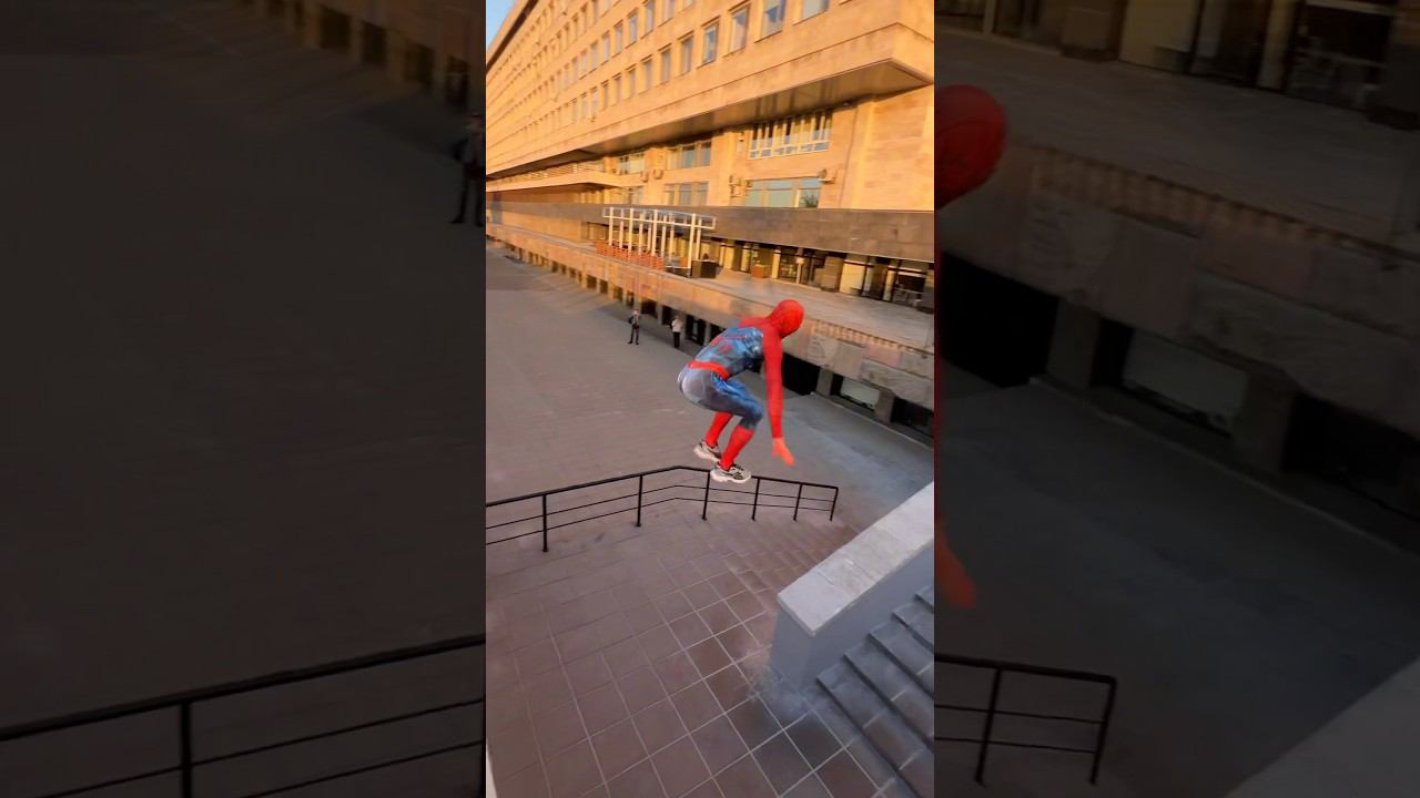 Parkour spiderman