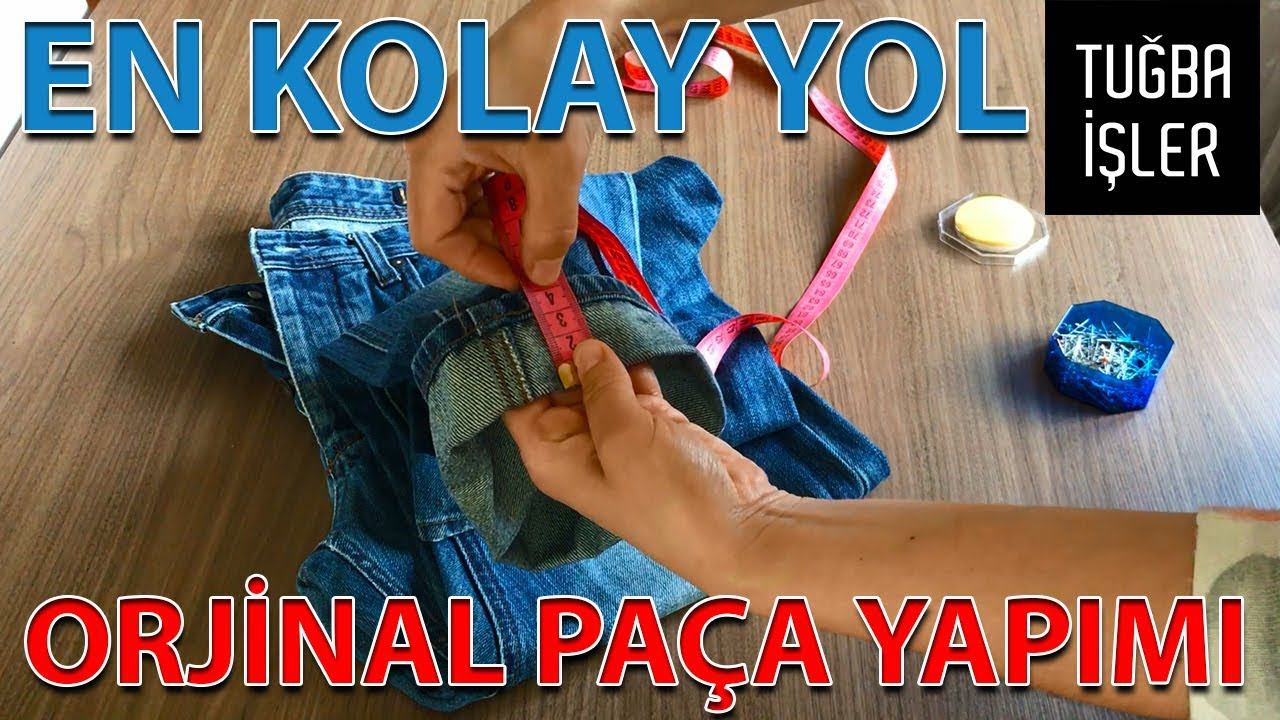 Orjinal Paça Yapımı - Kot Pantolon Paçası Kısaltma (KENDİN YAP) | Tuğba İşler