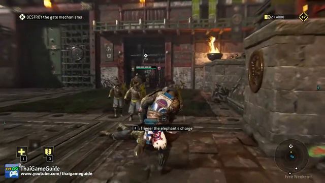 FOR HONOR - Co-op Campaign Gameplay (2 players) 【Chapter 3 - SAMURAI】