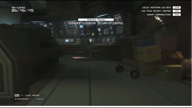 ALIEN ISOLATION Survivor Endurance Mode Completed with Axel 985k