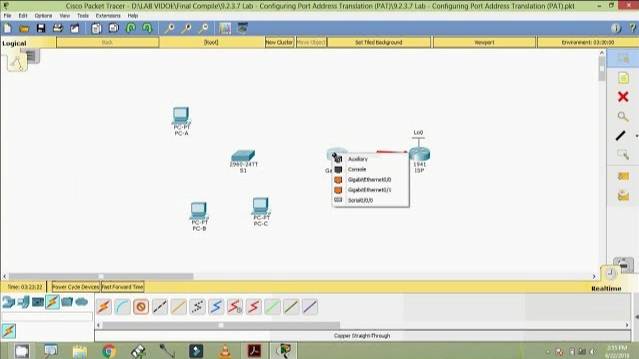 Port Address Translation Part-2 Building & Cabling the Network