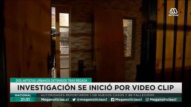 Investigación se inició por video clip: Dos artistas detenidos tras redada