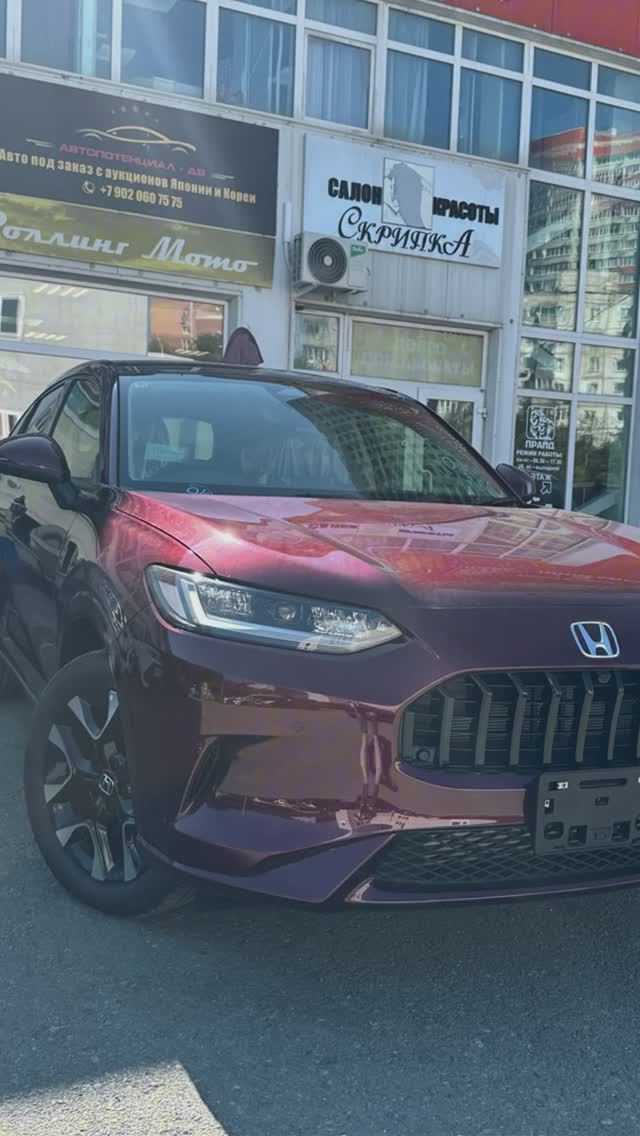 HONDA ZR-V - привезли абсолютно новый кроссовер с клиренсом 190мм