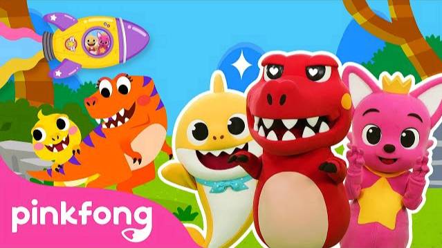 I Am T-Rex, the Dancing Dinosaur! | [4K] Dance Adventure | Kids Cartoon & Song | Pinkfong