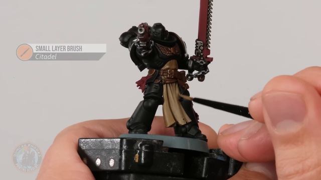 Как нарисовать крестоносца Черного Тамплиера Primaris Marine