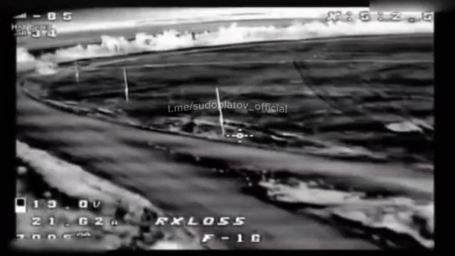 FPV дрон бандеровцев, с названием F-16😄 разбился в поле при работе нашего РЭБа🫡  🔥СУДНАЯ НОЧЬ🔥