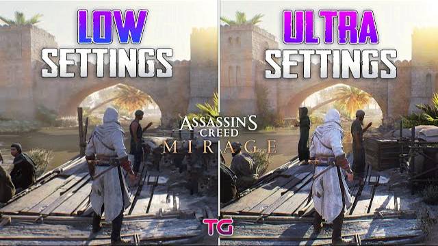 Assassin's Creed Mirage : Low vs Ultra Settings | Graphics & FPS Comparison