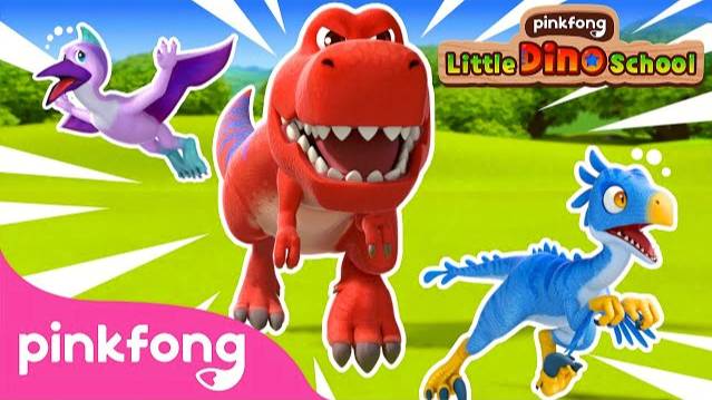 T-rex Dance @PinkfongDinosaurs | Little Dino School | Dinosaur Cartoon & Song | Pinkfong