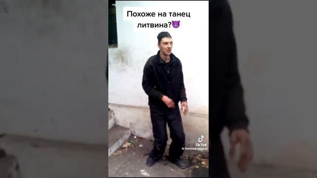 Похоже на танец литвина?