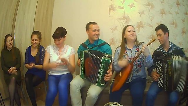 Частушки под наигрыш Русского на гармони - ПТАШИЦА с Самарскими ребятами