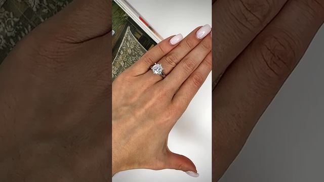 Кольцо с бриллиантом 3,01 ct арт: К8300