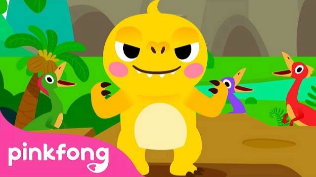 I'm a Baby T-Rex | Baby T-Rex Songs | Dinosaur Songs | Pinkfong Songs for Children