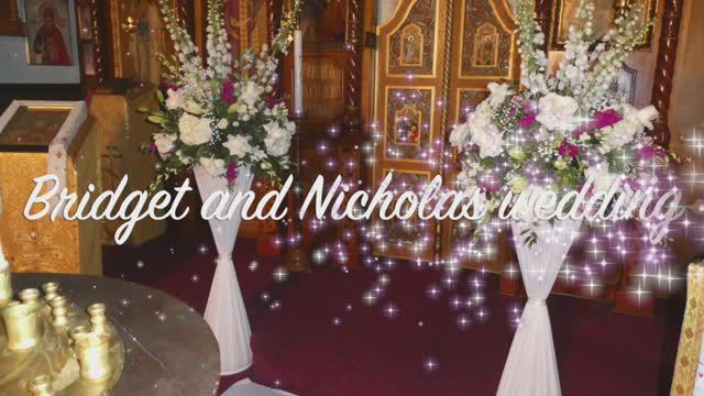 Свадьба в маленькой церкви/wedding at Vladimirovo