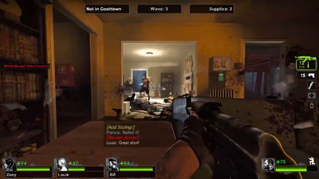 Left 4 Dead 2 Holdout / Holding out in a house / Part 1