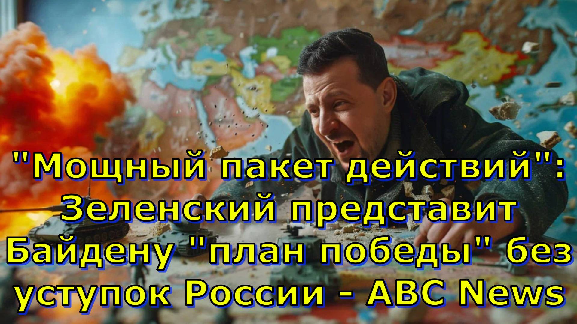 "Мощный пакет действий": Зеленский представит Байдену "план победы" без уступок России - ABC News