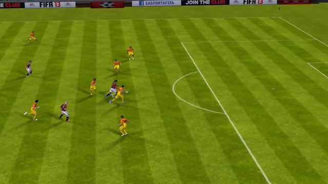 FIFA 13 IPhone/iPad - Milan Vs. FC Barcelona
