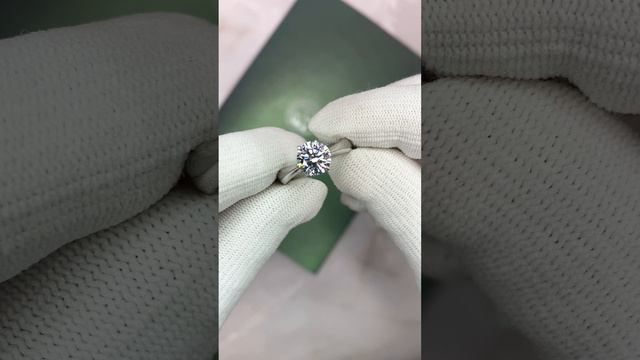 Кольцо с лабораторно выращенным бриллиантом 1,62 ct арт: К8218