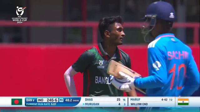 Bangladesh v India | Match Highlights | U19 CWC 2024