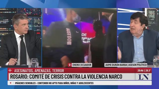 Jaime Durán Barba sobre la ola de violencia narco