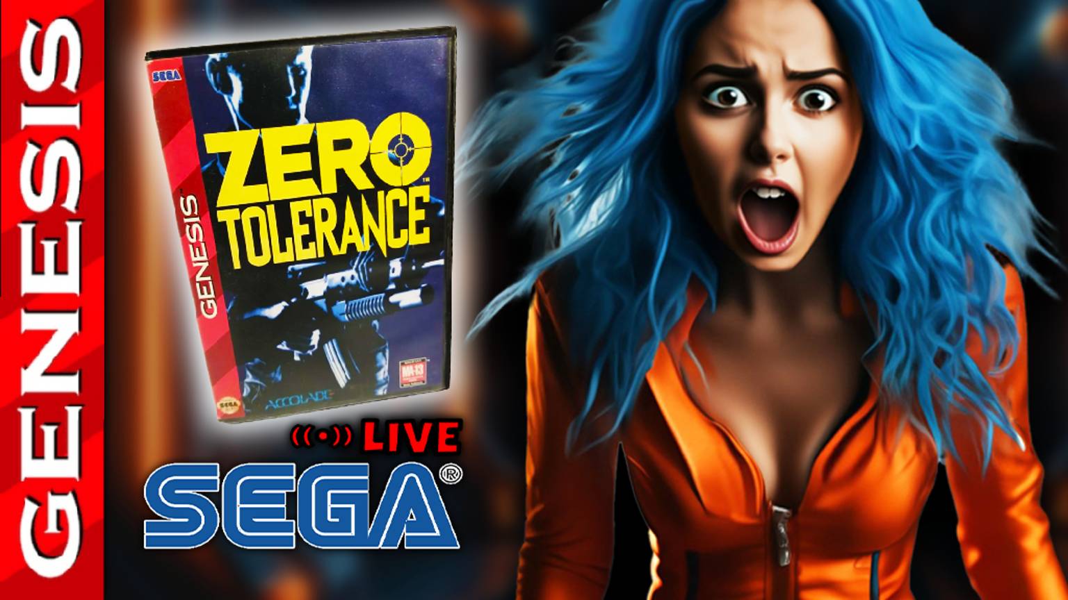 Играем в Zero Tolerance на SEGA Mega Drive / Genesis