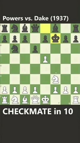 CHECKMATE in 10 from 1937