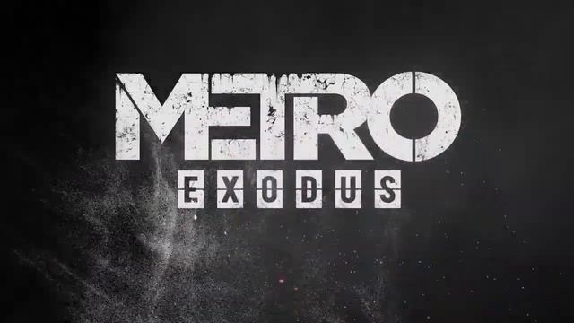 Metro Exodus logo intro