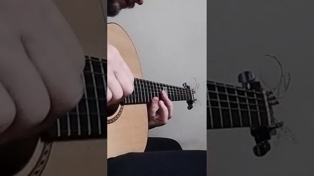 Фрагмент пьесы для гитары - Guitar piece fragment