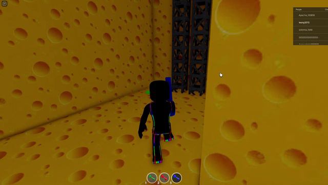 Первое видео, прохождение игры CHEESE ч.1.