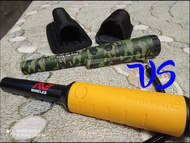 Тест 2 Пинпоинтра.Minelab Pro Find 20 VS Aliexpress