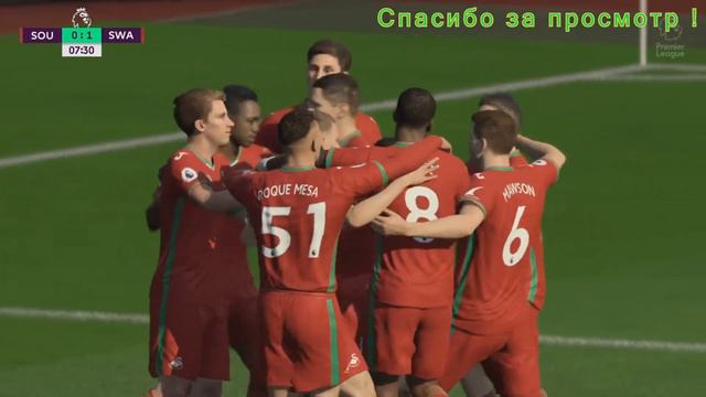 FIFA 18 Карьера за Jima Huntera.Swansea City #1 Первая игра PS4