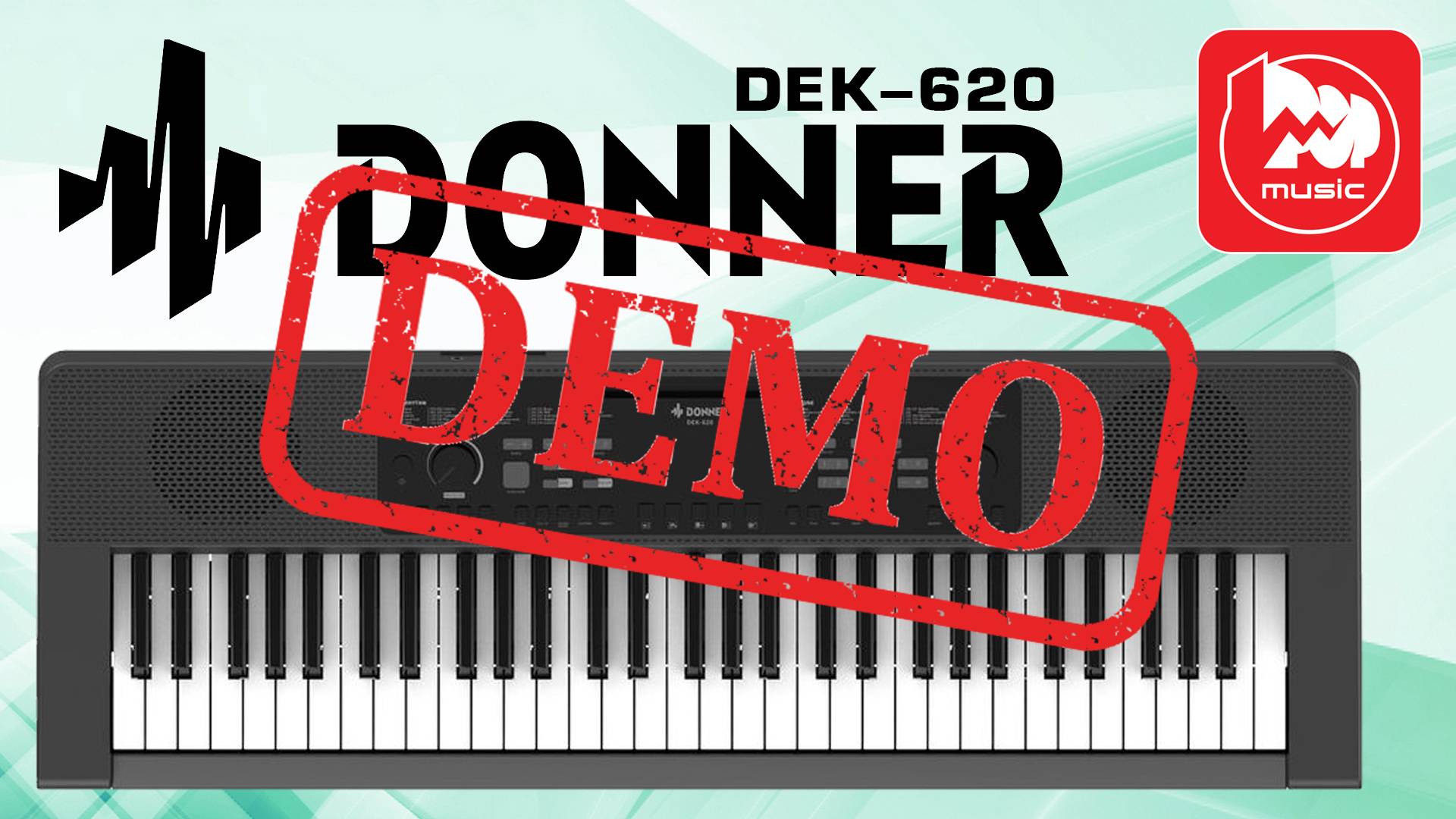 Синтезатор Donner DEK-620 - демонстрация звучания