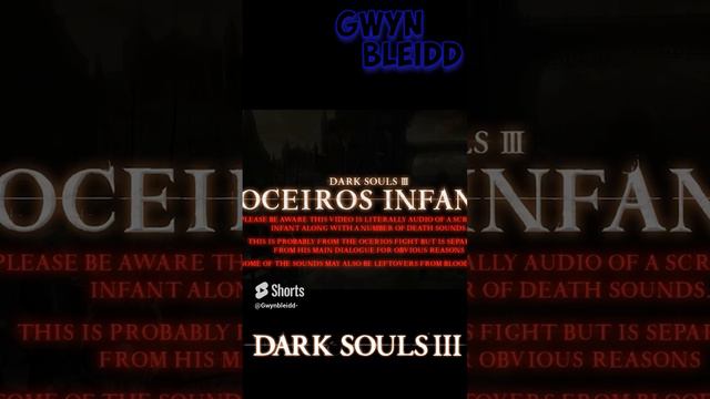 📺 ОЦЕЙРОС ► DARK SOULS 3 🎮  #darksouls #gwynbleidd #facts #игры #games #shotrs