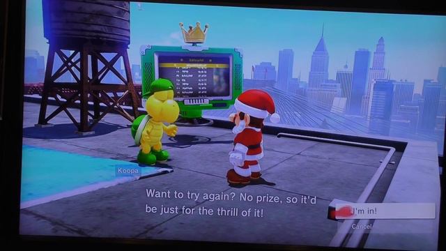 Best Strategy (In my opinion) to win the Koopa Freerunning in New Donk City (Super Mario Odyssey)