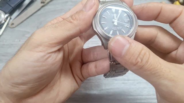 [CHIA SẺ] Cách chỉnh giờ CASIO LINEAGE/OVERLAND (LOẠI 3 KIM KO CÓ CỐT CHỈNH GIỜ)