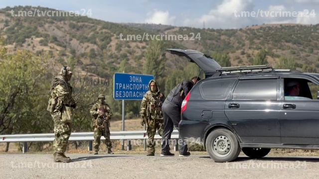 Подразделения «Барс-Крым» показали часть масштабных учений теробороны в Крыму