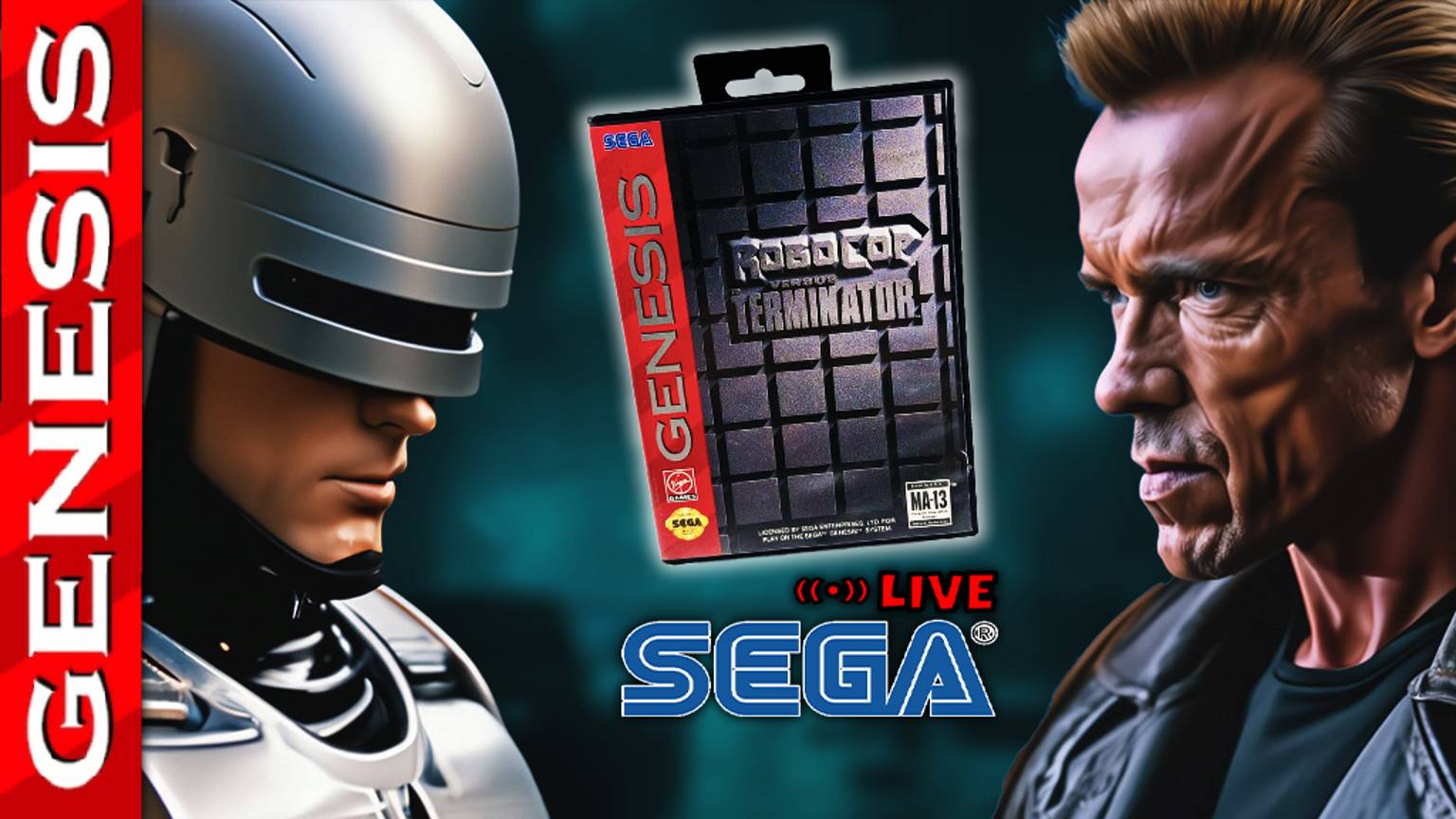 Играем в Robocop vs the Terminator на SEGA Mega Drive / Genesis