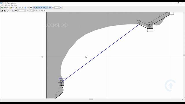 PRO100 v6. Редактор формы. Как сделать карниз с сечением криволинейной формы.