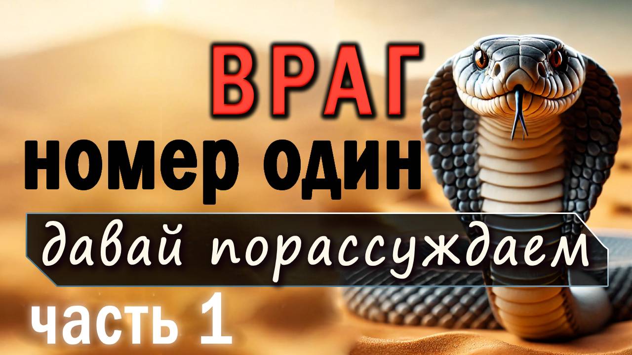 Наш злейший ВРАГ. Чем и как наносим себе вред чаще всего? Религ. догмы обойти? Что скажет Бог?#115_1