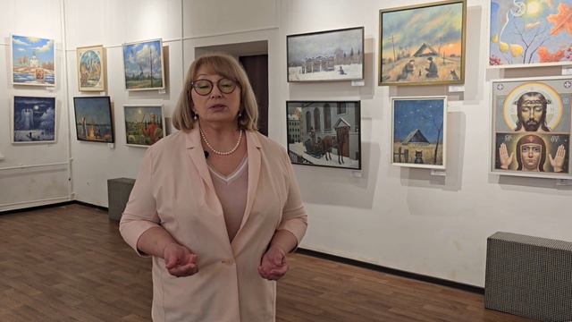 "ХУДОЖНИК СВЕТЛОГО ОБРАЗА" Под таким названием в Арт-галерее экспонируется выставка Бориса Паромова.
